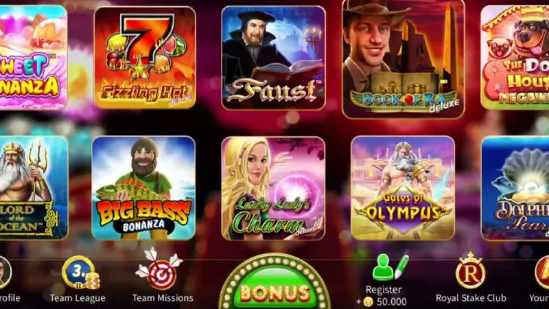 Nhà cung cấp game slot online PG